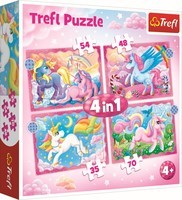 Puzzel My Little Pony 4-in-1: 35/48/54/70 stukjes (34389)