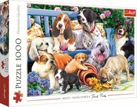 Puzzel Honden in de tuin: 1000 stukjes (10556)