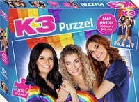 Puzzel K3 met poster: 104 stukjes