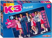 K3 puzzel - 3 biggetjes en de wolven: 50 stukjes