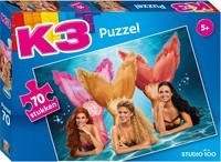 K3 puzzel - lied van de zeemeermin: 70 stukjes