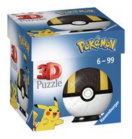 Puzzel ultra Pokeball Pokemon 3d: 54 stukjes (112661)