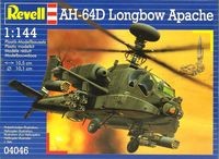 AH-64D Longbow Apache Revell: schaal 1:144 (04046)
