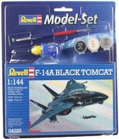 Model Set F-14A Black Tomcat Revell: schaal 1:144 (64029)