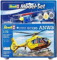 Model Set Airbus Heli EC135 ANWB Revell: schaal 1:72 (64939)