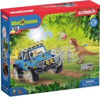 Offroad voertuig met dino wachtpost Schleich (41464)