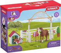 Hanna`s gastenverblijf met hondenhok Schleich (42458)