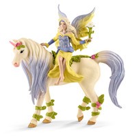 Elf Sera met bloemen eenhoorn Schleich (70565)