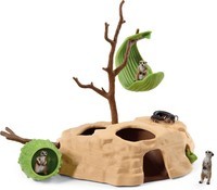 Stokstaartjes hangout Schleich (42595)