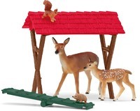 De bosdieren voeren Schleich (42658)