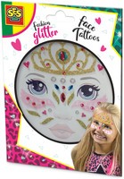 Fashion glitter gezicht tattoo`s SES: prinses (14147)