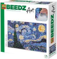 Beedz Art strijkkralen SES: Van Gogh de sterrennacht (06005)