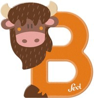 Sevi Letter B Bison: 10 cm (83002)