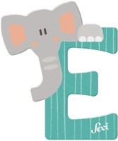 Sevi Letter E Elephant: 10 cm (83005)