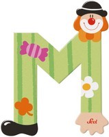 Sevi Letter Clown M: 10 cm (81749)