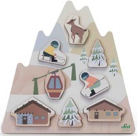 Sevi Dolomites Sorting Puzzle: 29x3x28 cm (87858)