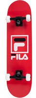 Skateboard Fila: rood 79 cm/ABEC7 (60750996)