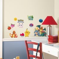 Muursticker Pokemon RoomMates: Iconic (RMK2535SCS)