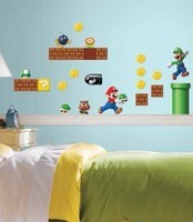 Muursticker Nintendo RoomMates: Mario (RMK2351SCS)