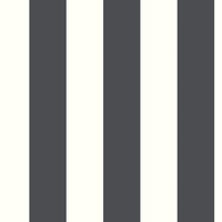 Stickerbehang PS Decor: Awning Stripe Black (RMK11082WP)