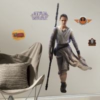Muursticker Star Wars RoomMates: Rey (RMK3149GM)
