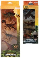 Dinosaurussen World of Dinosaurs Toi-Toys: 4 stuks (34987Z-ASS)