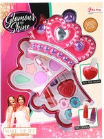 Make-up set deluxe in kroon Glamour and Shine Toi-Toys (45043A)