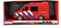 Brandweerbus met licht en geluid Cars and Trucks Toi-Toys (23415C)