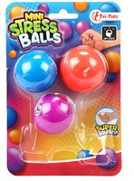 Anti stressballen mini Funny Poo Toi-Toys: 3 stuks (35829A)