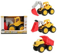 Bouwvoertuig Cars and Trucks Toi-Toys: 20 cm (72404Z-ASS)