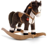 Trudi Rocking horse brown: 34x58x78 cm (JUMBO-29708)