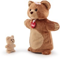 Trudi Puppet and Baby Bear: 15x26x11 cm (S-29858)