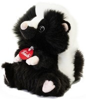 Trudi Fluffy Skunk: 16x17x16 cm (S-29205)