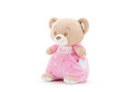 Trudi Bear with pink dress: 12x18x11 cm (S-18175)