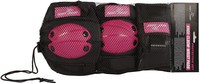 Beschermset Street Rider junior roze/zwart (720237) maat S
