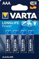 Batterijen Varta Longlife AAA: 4 stuks (4903)