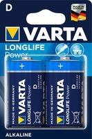 Batterijen Varta Longlife D: 2 stuks (4920)