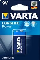 Batterij Varta Longlife Alkaline 9 volt (4922)
