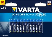 Batterijen Varta Longlife AAA: 10 stuks (4903bl)