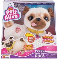 Pets Alive Zuru: Poppy the Booty Shaking Pug (9521)